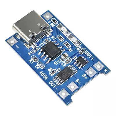 USB Type-C Lithium Li-ion 18650 Battery Charger Circuit Board Module, TP4056 1A